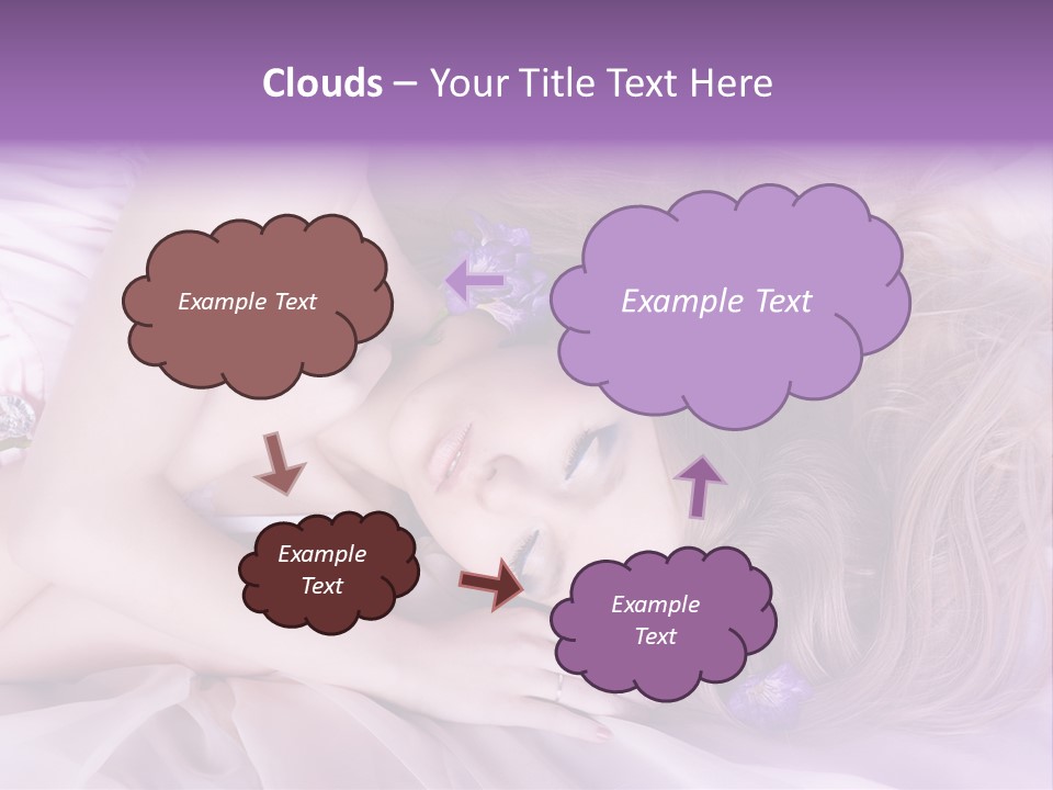 Woman Beautiful PowerPoint Template