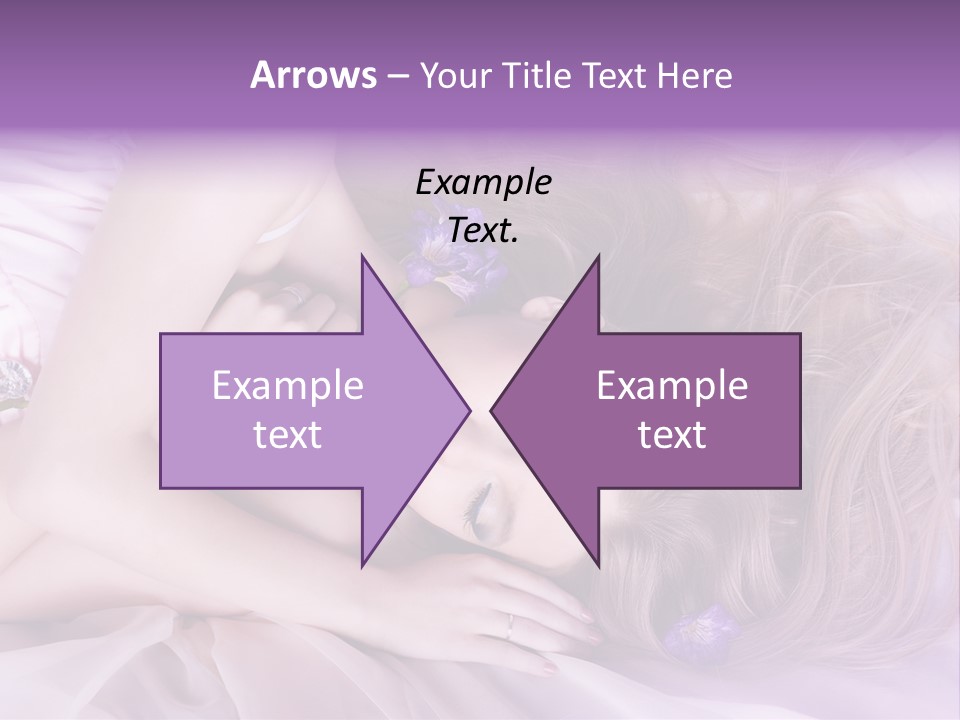 Woman Beautiful PowerPoint Template