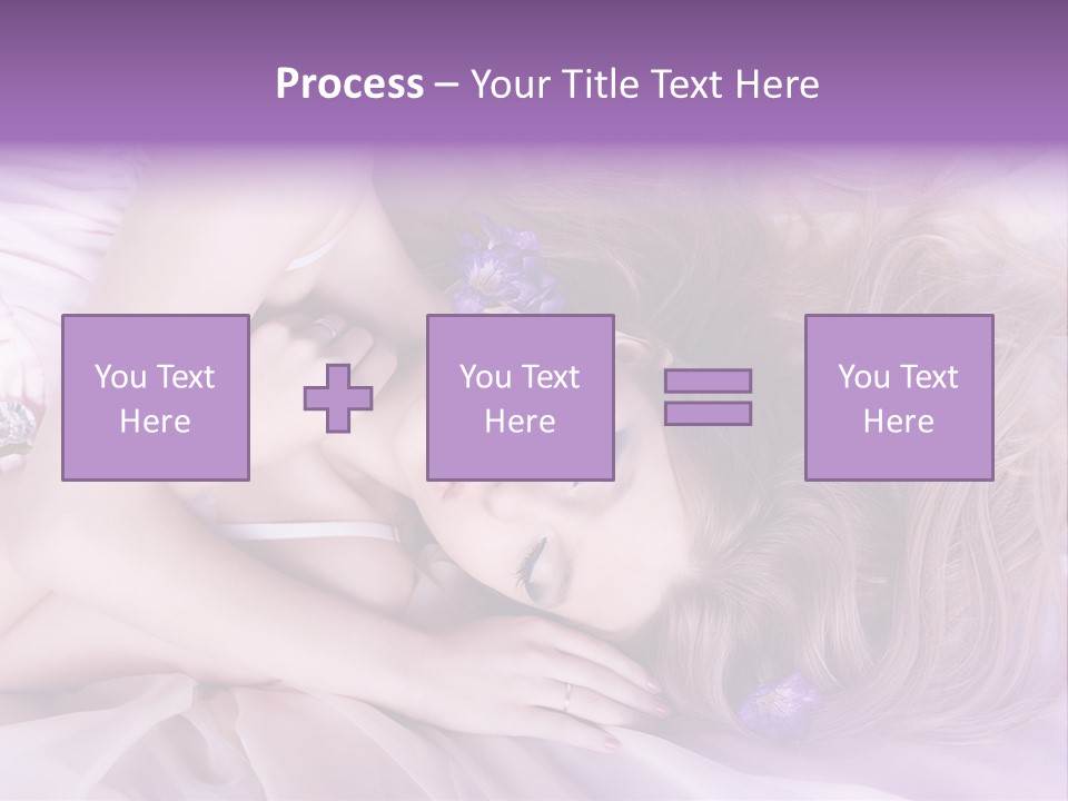 Woman Beautiful PowerPoint Template