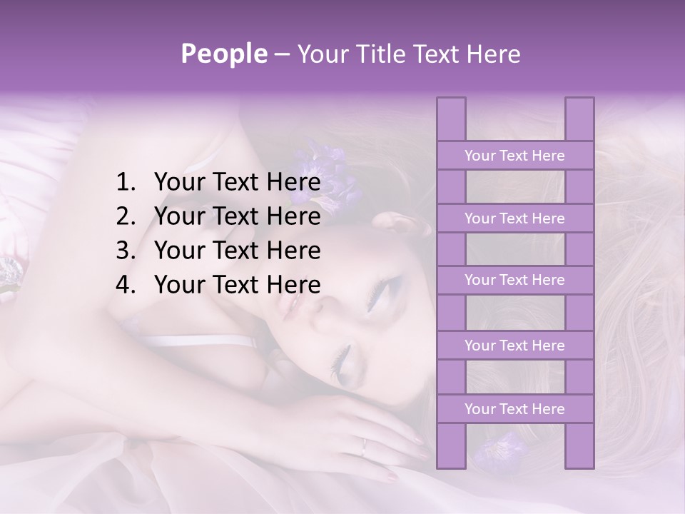 Woman Beautiful PowerPoint Template
