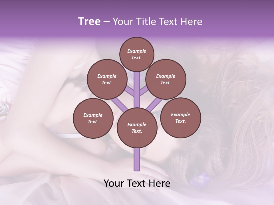 Woman Beautiful PowerPoint Template