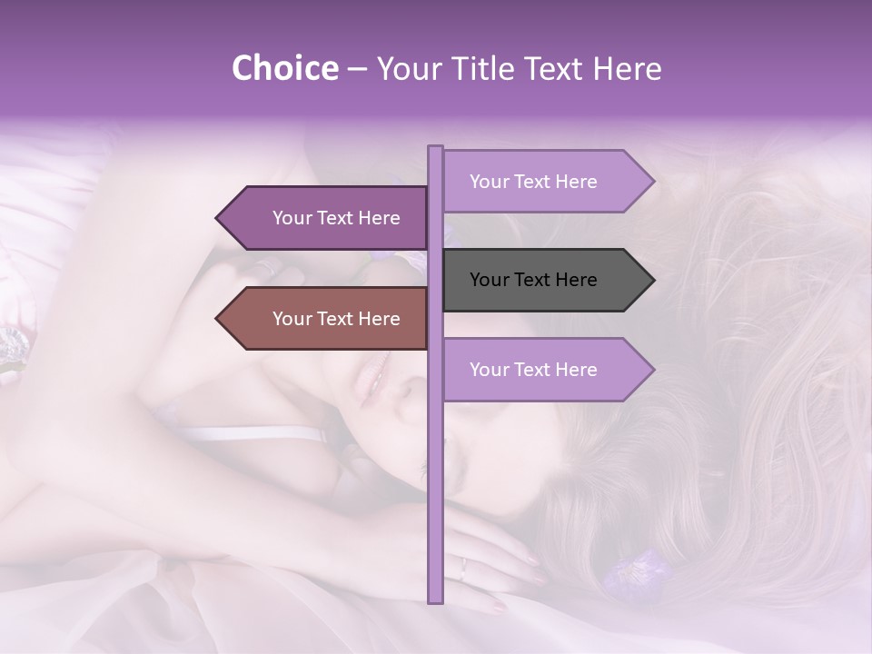 Woman Beautiful PowerPoint Template