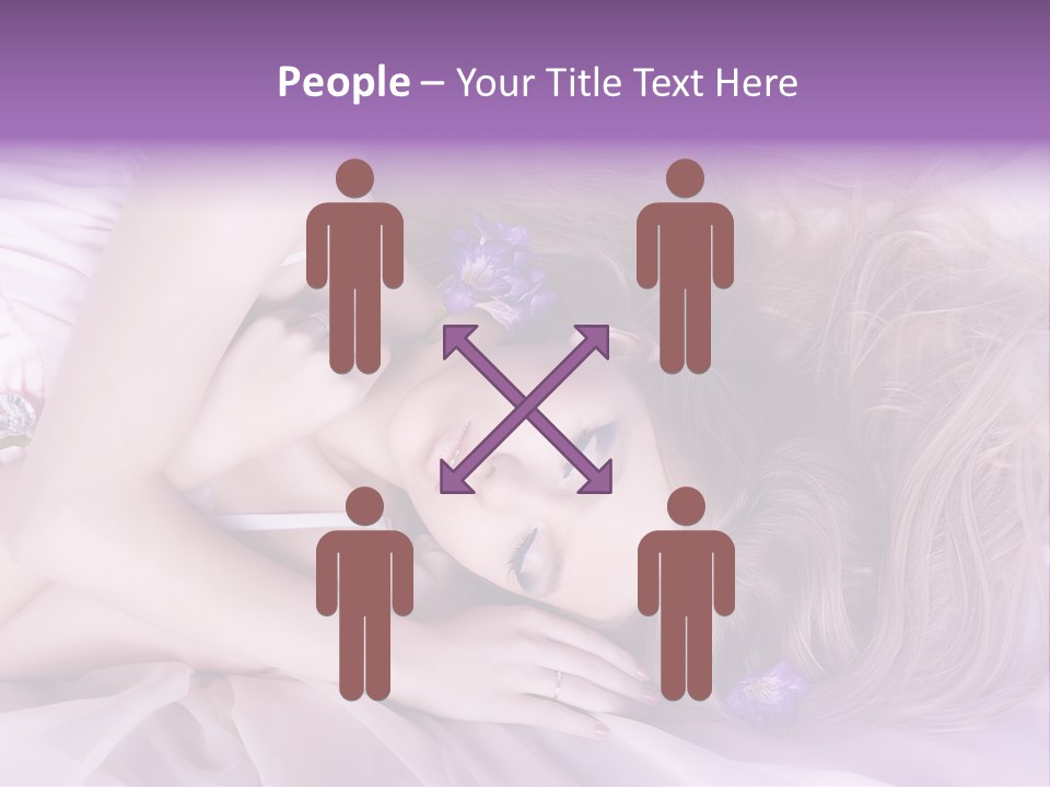 Woman Beautiful PowerPoint Template