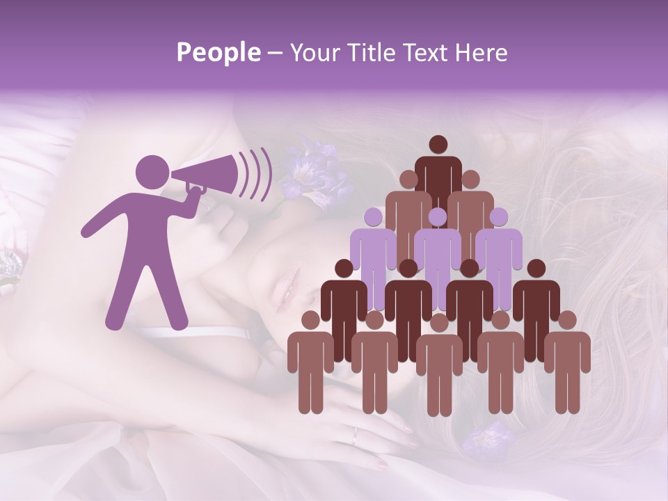 Woman Beautiful PowerPoint Template