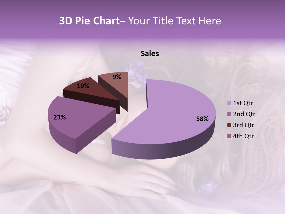 Woman Beautiful PowerPoint Template