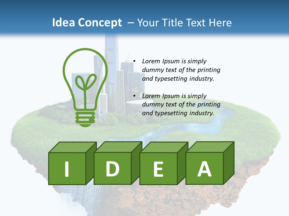 Eco City PowerPoint Template