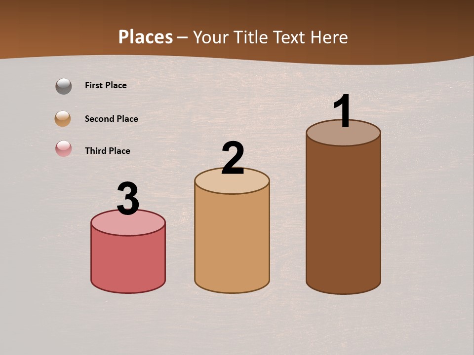 Sign Image Brown PowerPoint Template