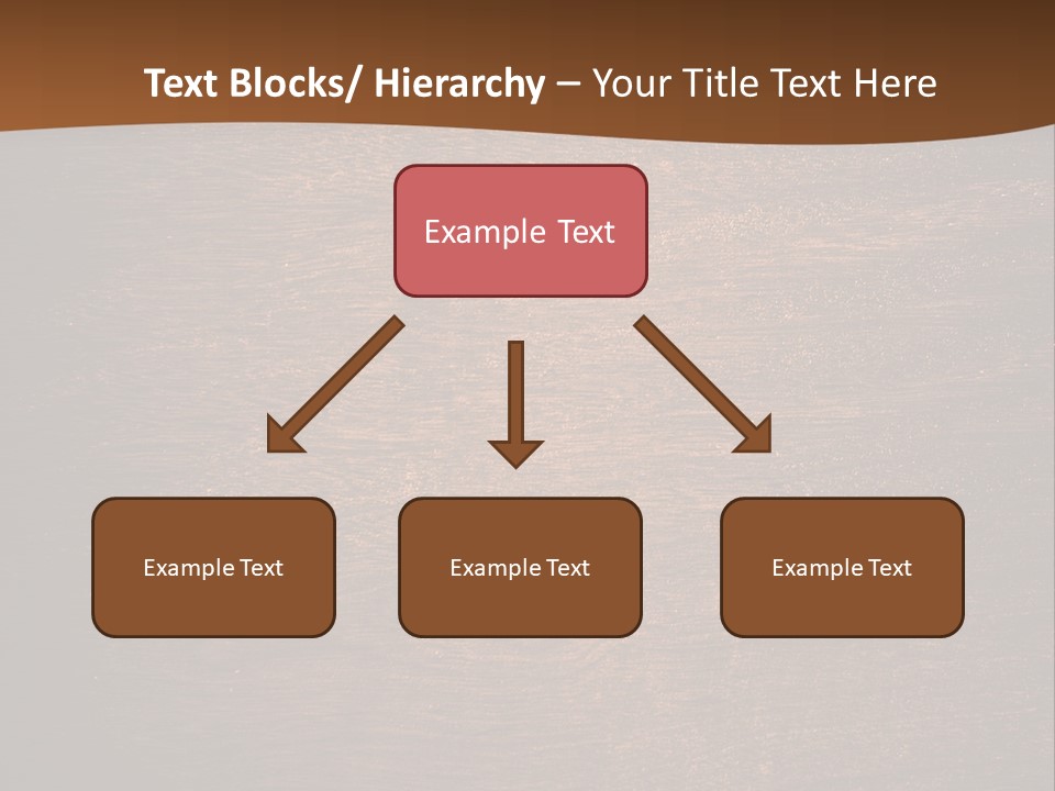 Sign Image Brown PowerPoint Template