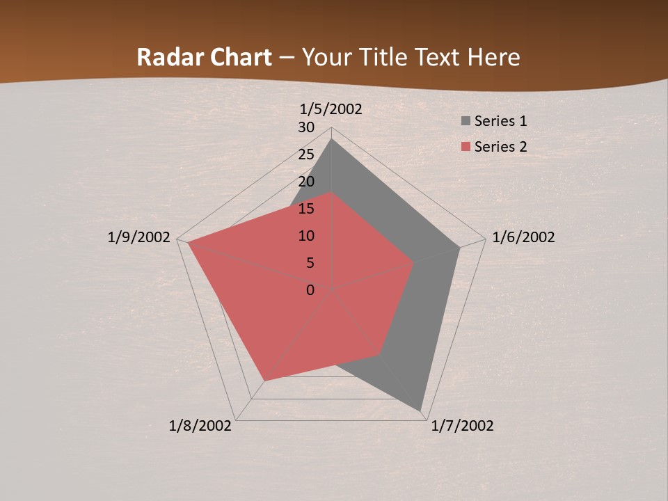 Sign Image Brown PowerPoint Template