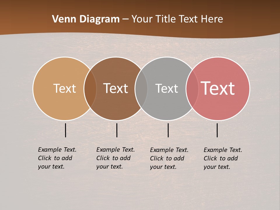 Sign Image Brown PowerPoint Template