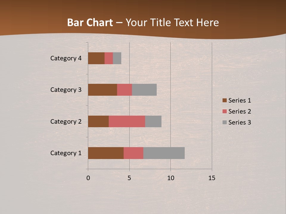 Sign Image Brown PowerPoint Template