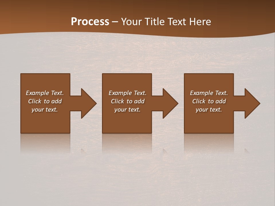 Sign Image Brown PowerPoint Template