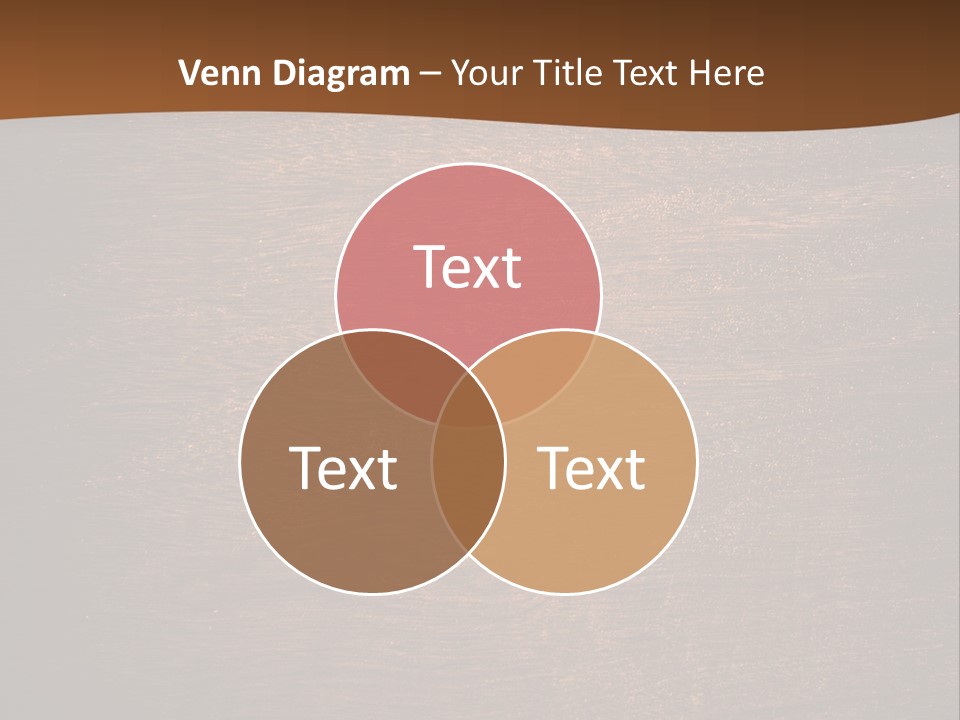Sign Image Brown PowerPoint Template