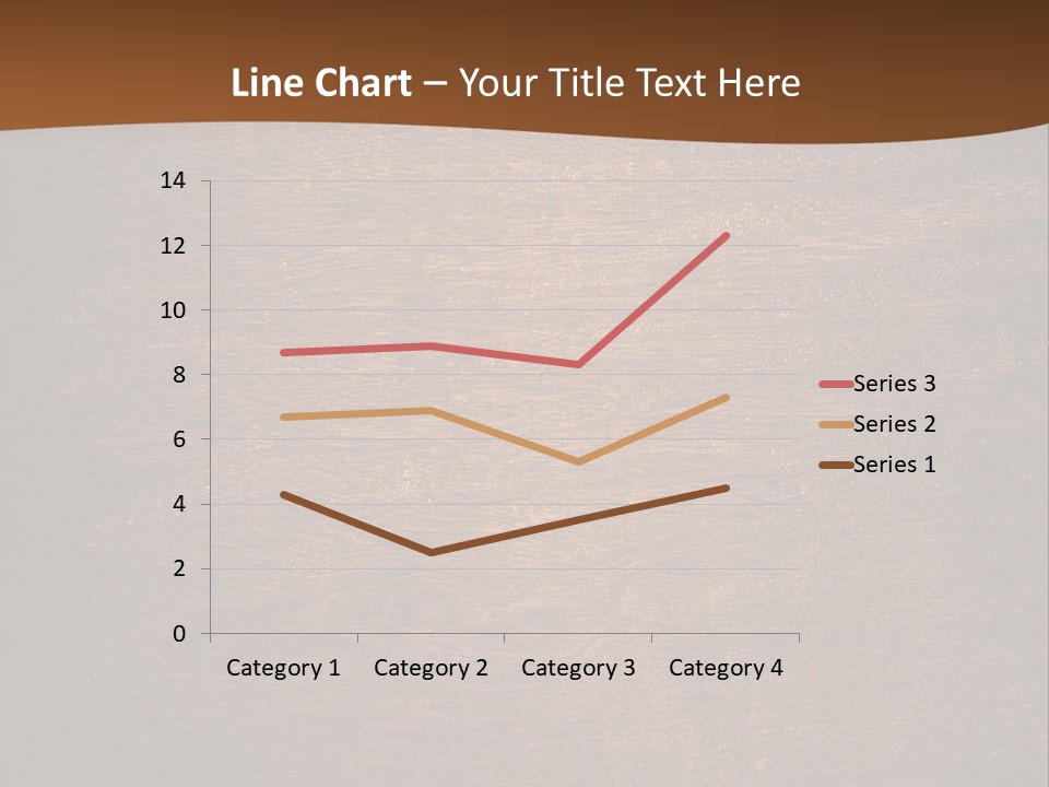 Sign Image Brown PowerPoint Template