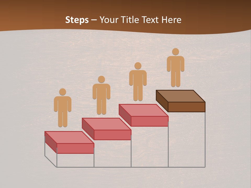 Sign Image Brown PowerPoint Template