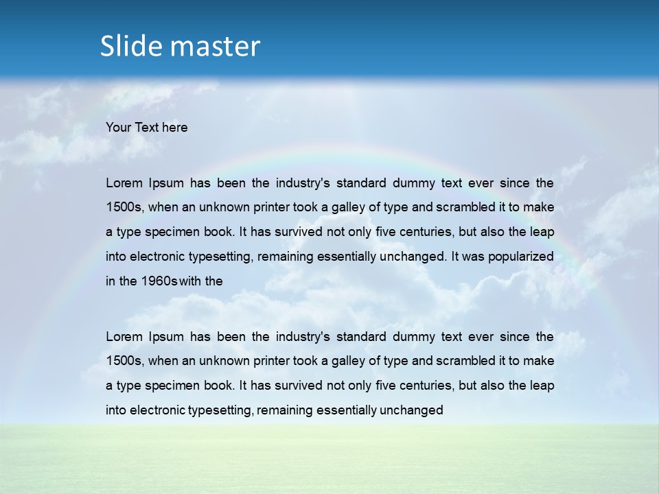 Spiritual Health PowerPoint Template