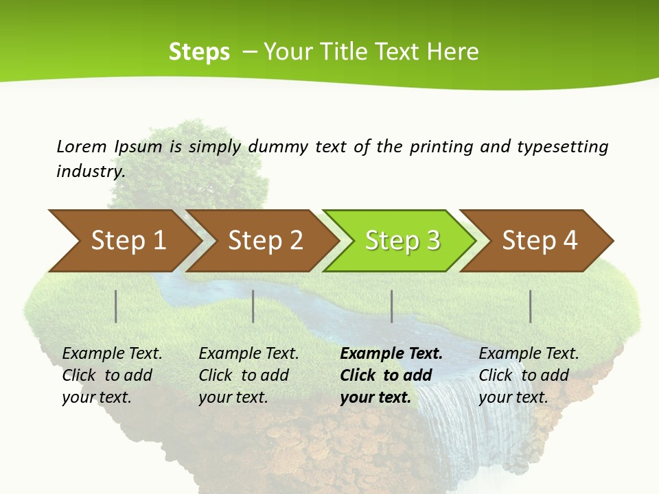 Island Planet PowerPoint Template
