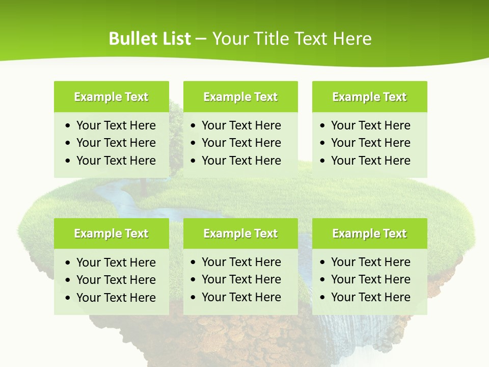 Island Planet PowerPoint Template