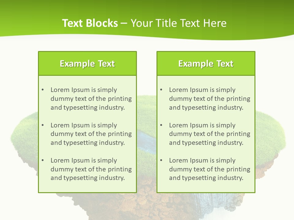 Island Planet PowerPoint Template