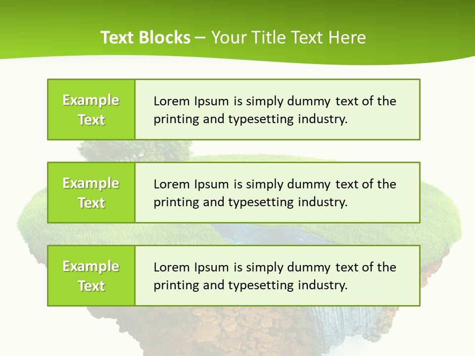 Island Planet PowerPoint Template