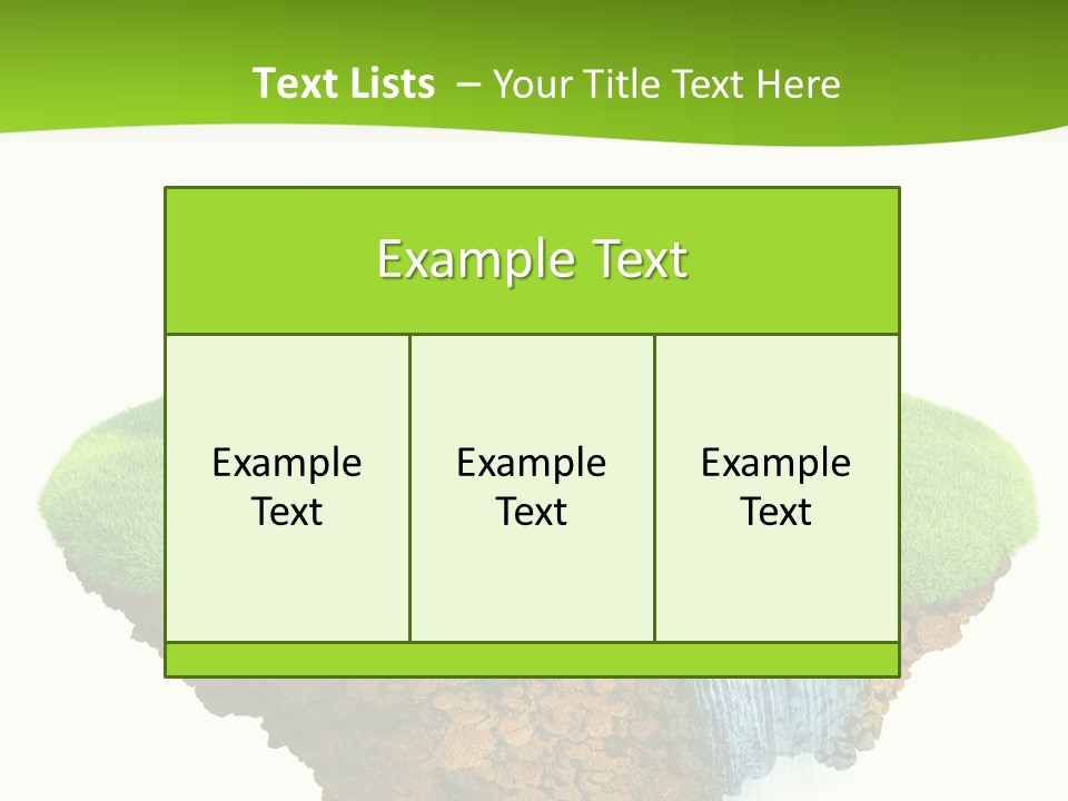 Island Planet PowerPoint Template