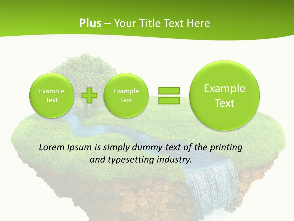 Island Planet PowerPoint Template