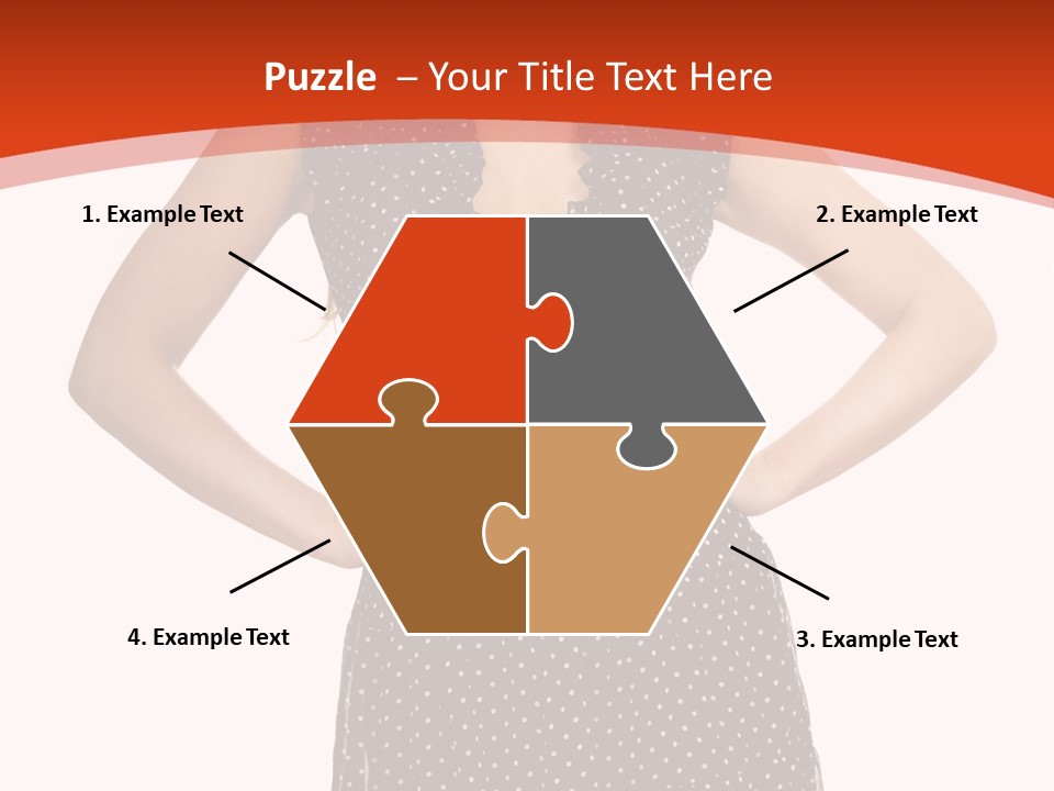 People Attractive Face PowerPoint Template