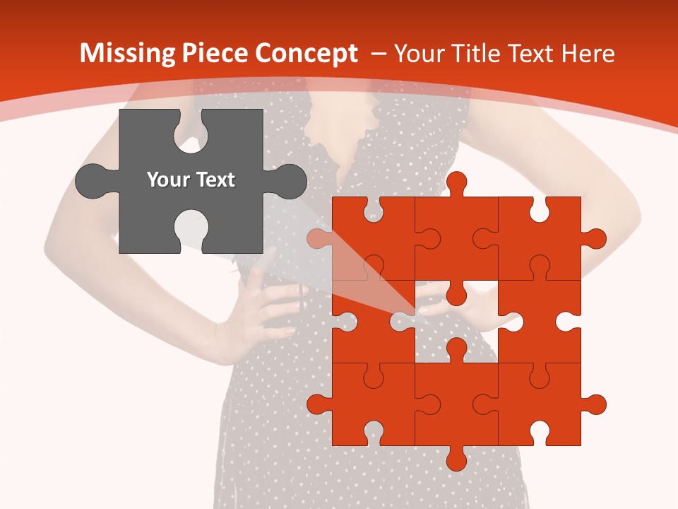 People Attractive Face PowerPoint Template