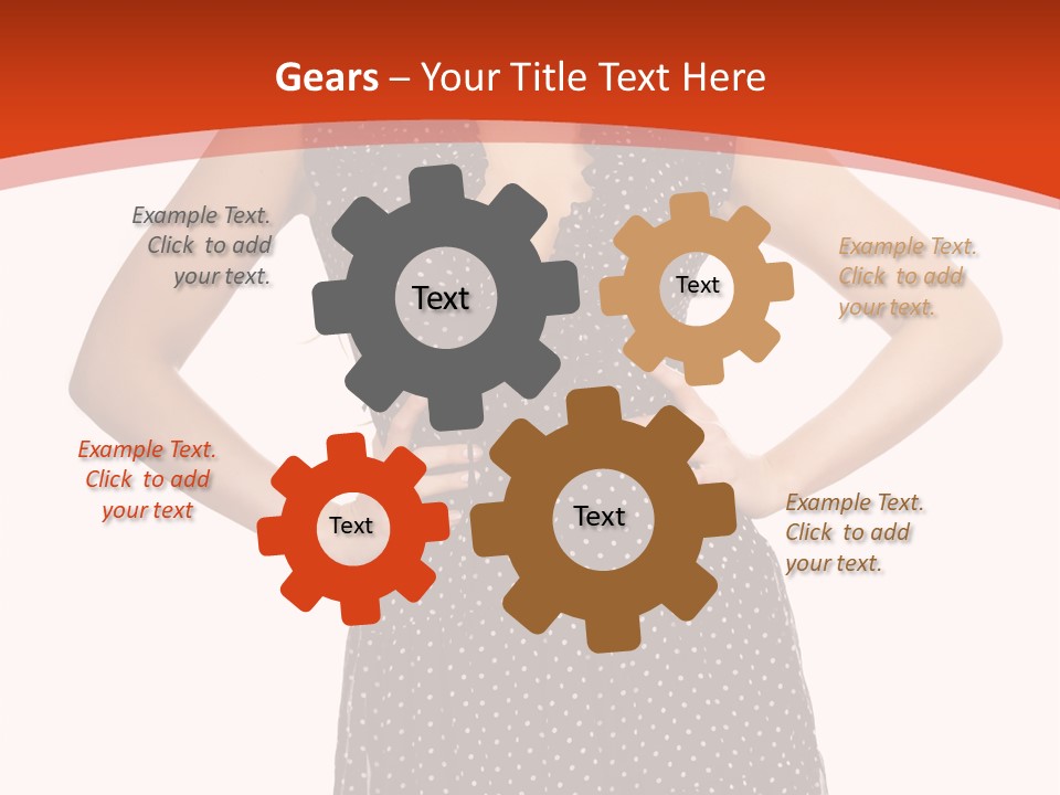 People Attractive Face PowerPoint Template