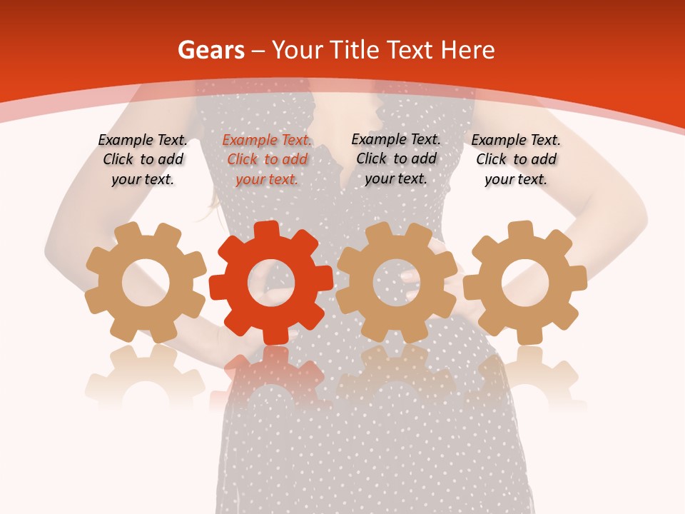 People Attractive Face PowerPoint Template