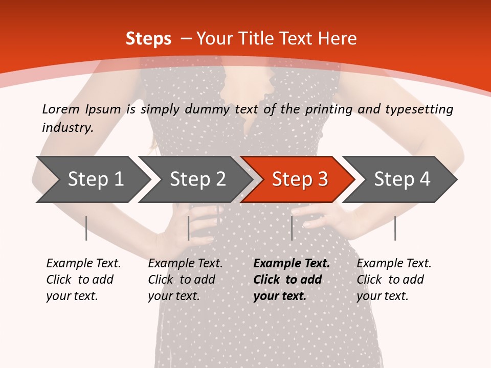 People Attractive Face PowerPoint Template