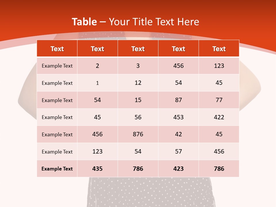 People Attractive Face PowerPoint Template