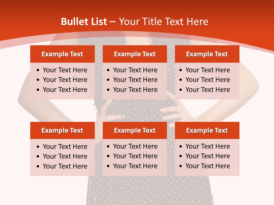 People Attractive Face PowerPoint Template