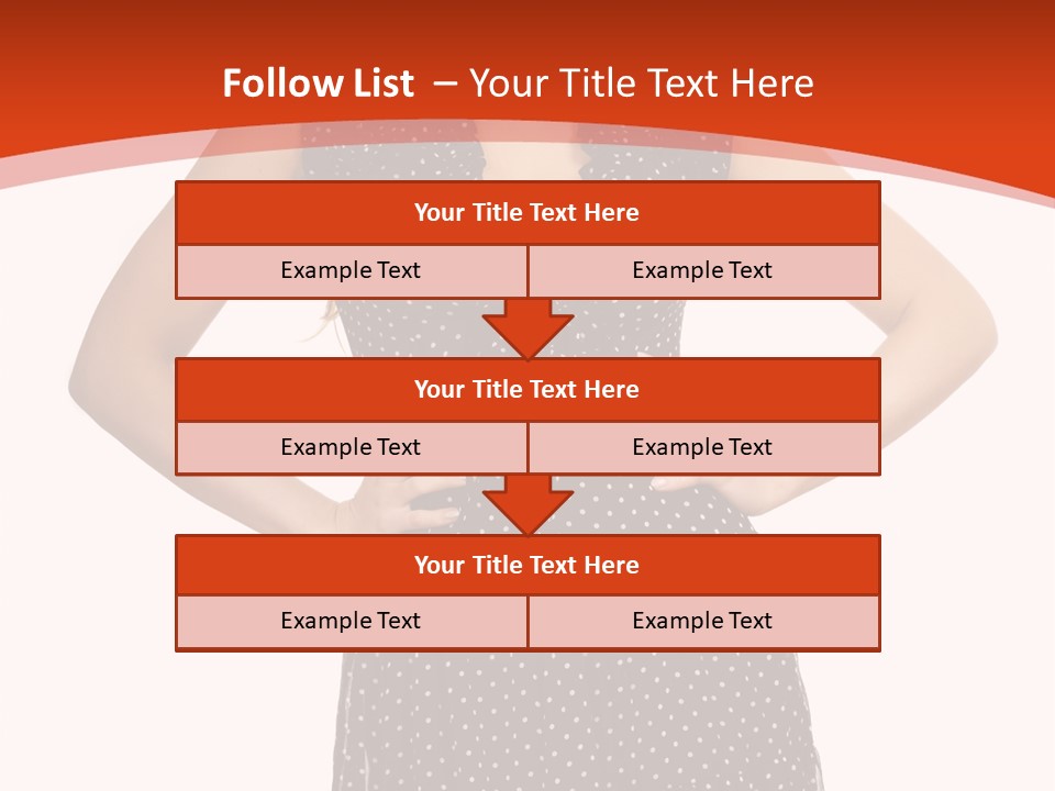 People Attractive Face PowerPoint Template