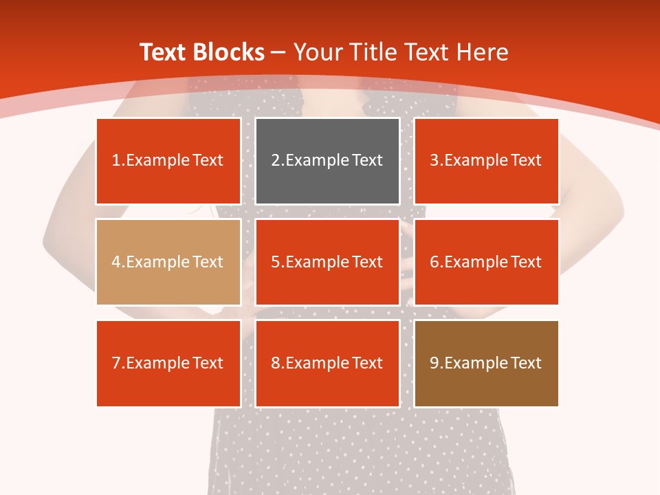 People Attractive Face PowerPoint Template