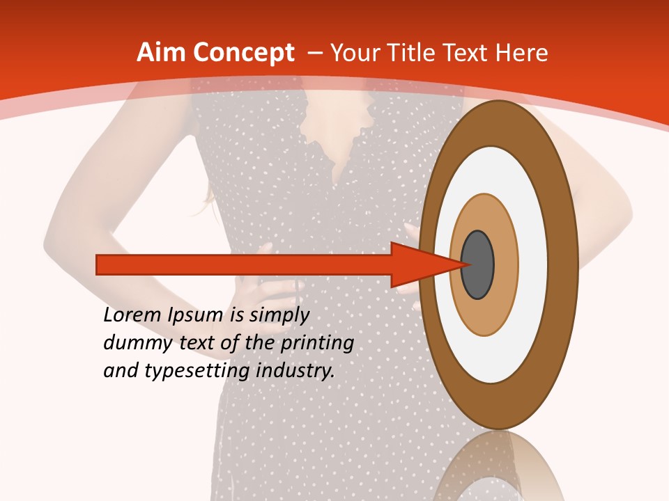 People Attractive Face PowerPoint Template