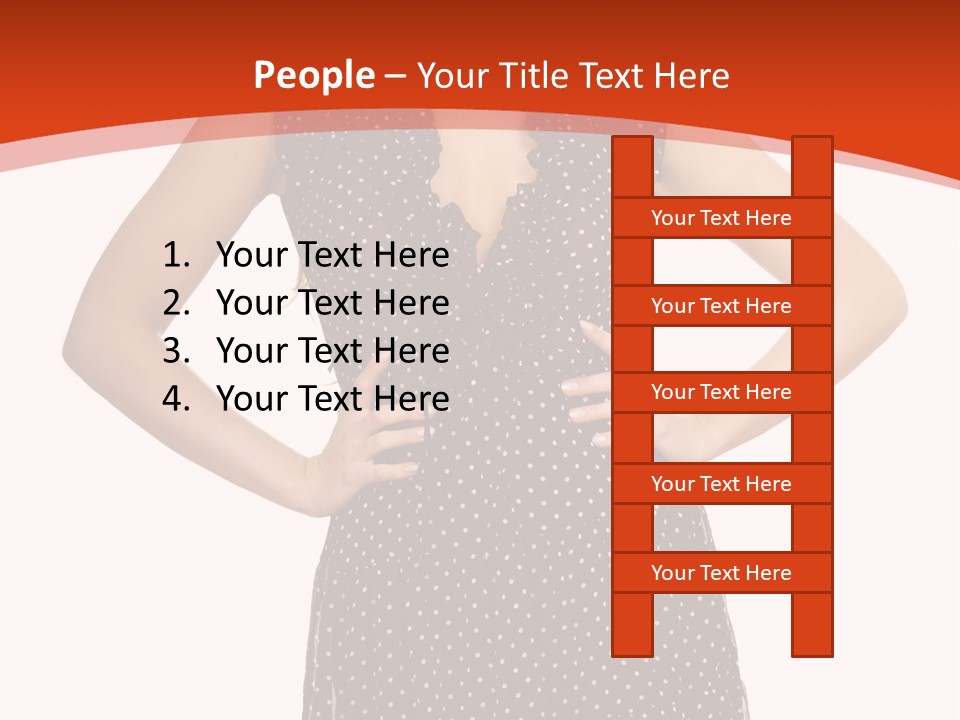 People Attractive Face PowerPoint Template