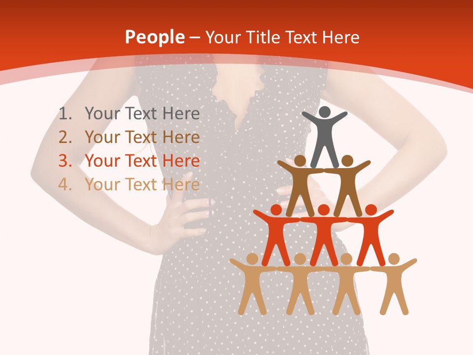 People Attractive Face PowerPoint Template