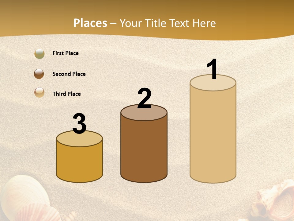 Sand Shells PowerPoint Template