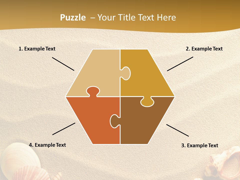 Sand Shells PowerPoint Template