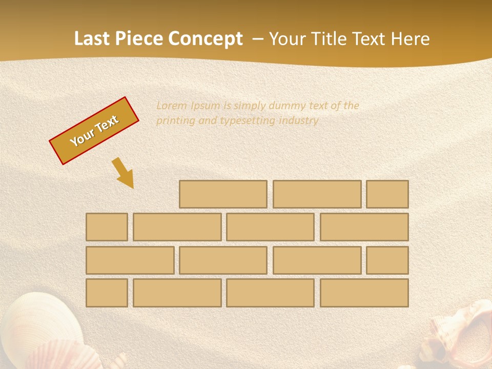 Sand Shells PowerPoint Template