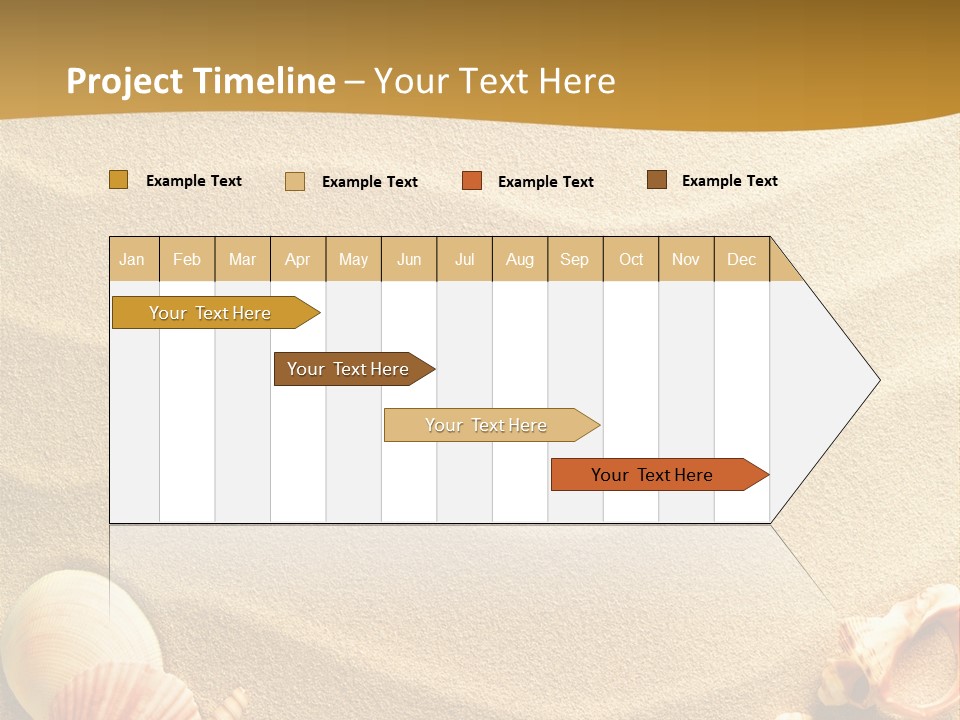 Sand Shells PowerPoint Template