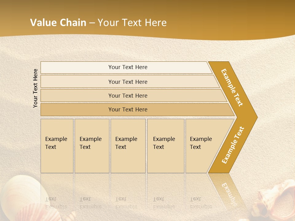 Sand Shells PowerPoint Template