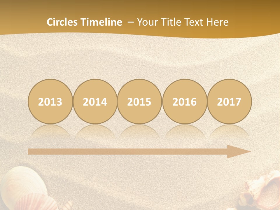 Sand Shells PowerPoint Template