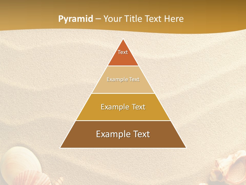 Sand Shells PowerPoint Template