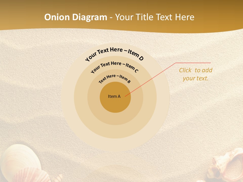 Sand Shells PowerPoint Template