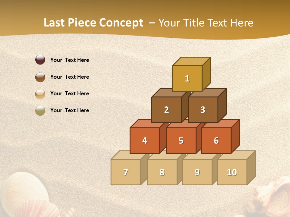 Sand Shells PowerPoint Template