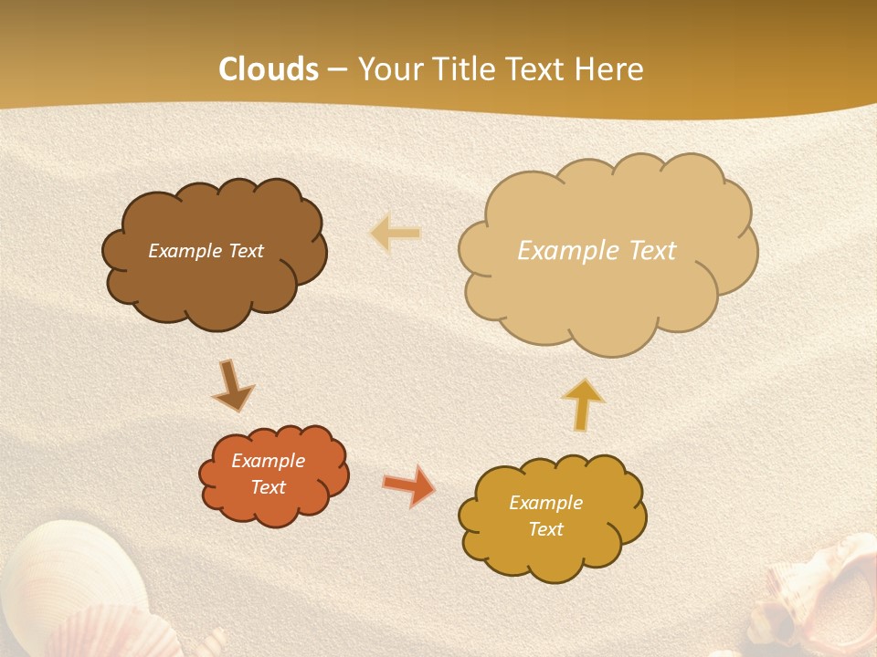 Sand Shells PowerPoint Template