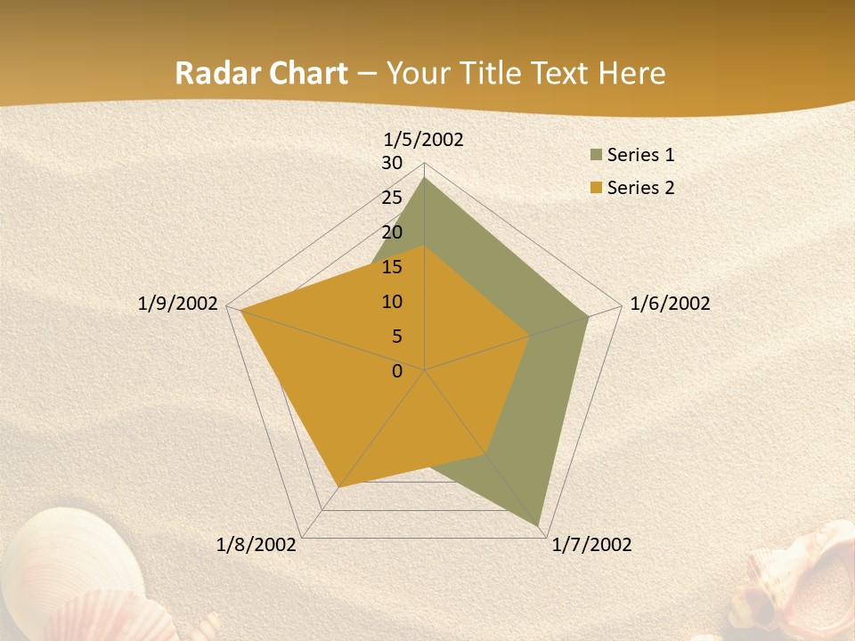 Sand Shells PowerPoint Template