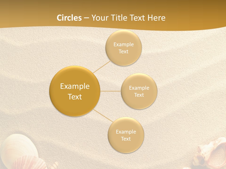 Sand Shells PowerPoint Template